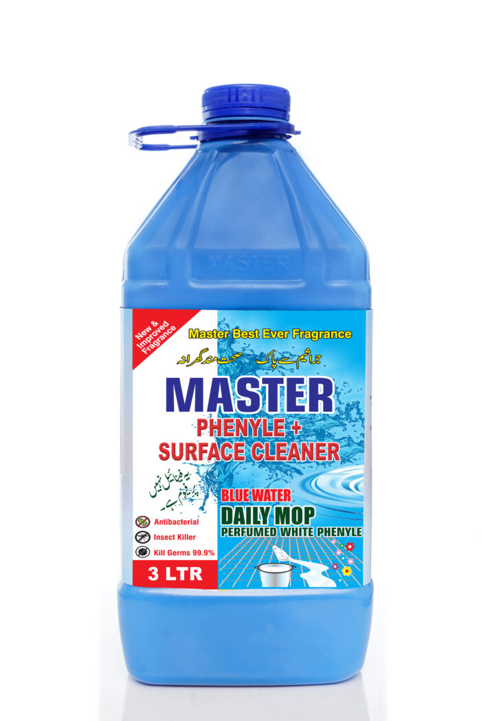 Master Phenyle Daily Mop Blue Water 3 LTR